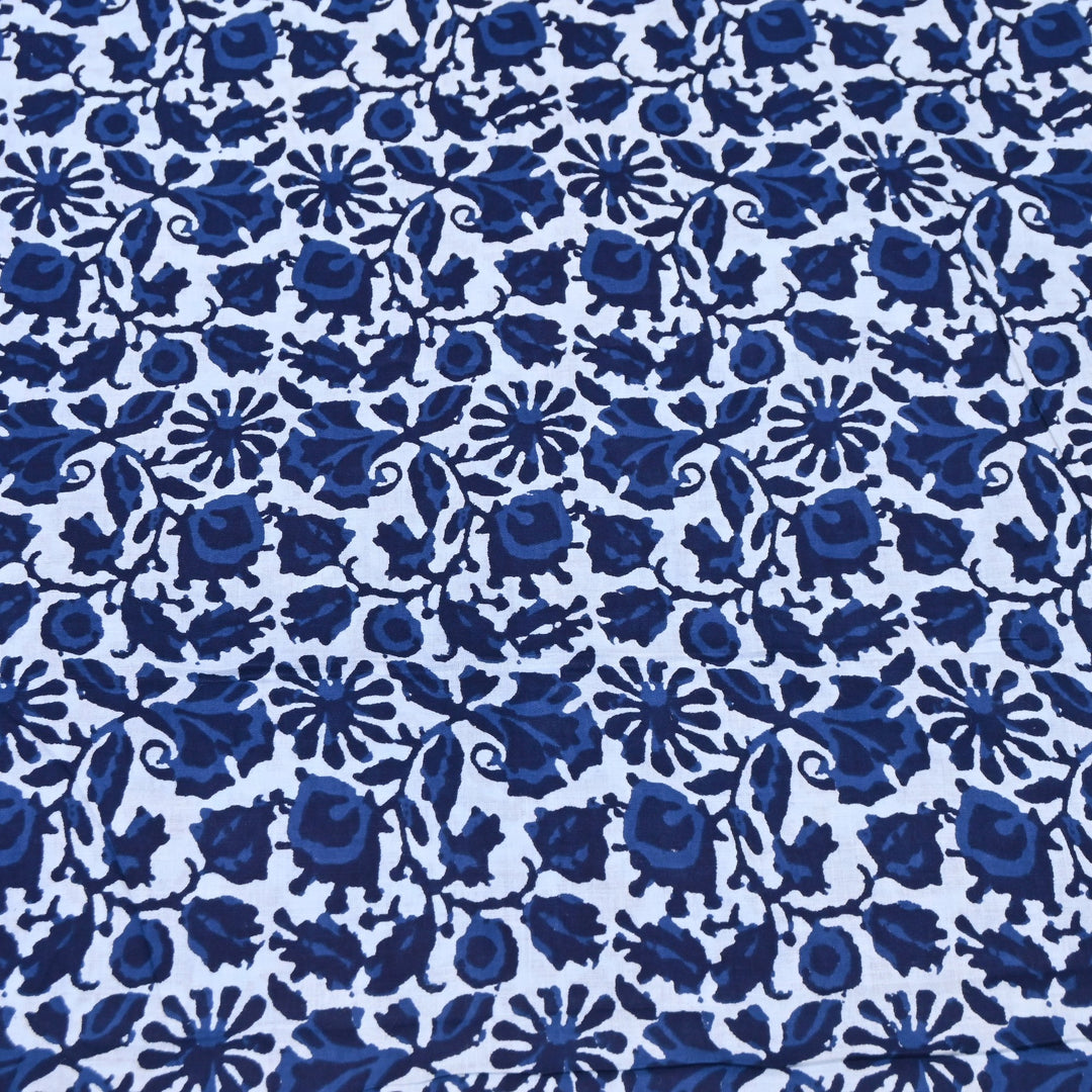 Premium Cotton Printed Fabric | Soft Breathable Designer Cotton Fabric | 000350-29