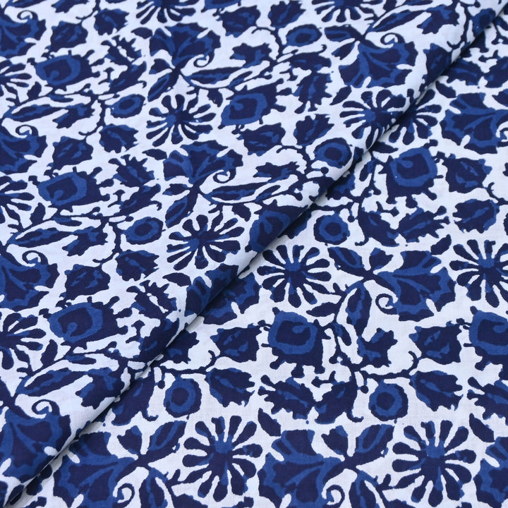 Premium Cotton Printed Fabric | Soft Breathable Designer Cotton Fabric | 000350-29