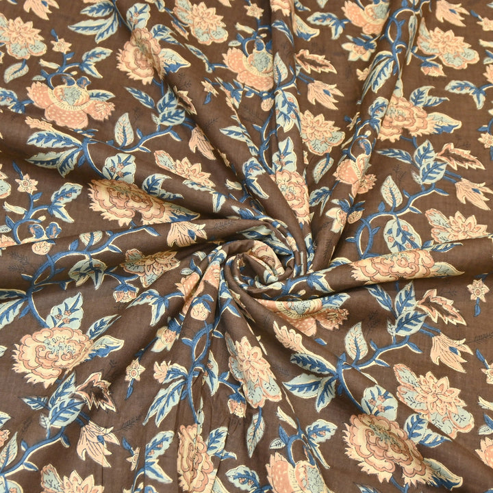 Premium Cotton Printed Fabric – Soft Breathable Designer Cotton Fabric - 000350-R29