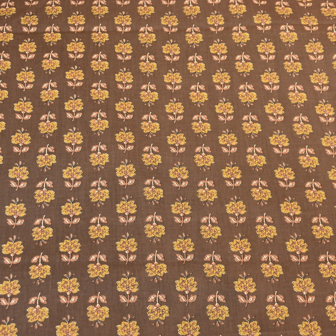 Premium Cotton Printed Fabric – Soft Breathable Designer Cotton Fabric - 000350-R30
