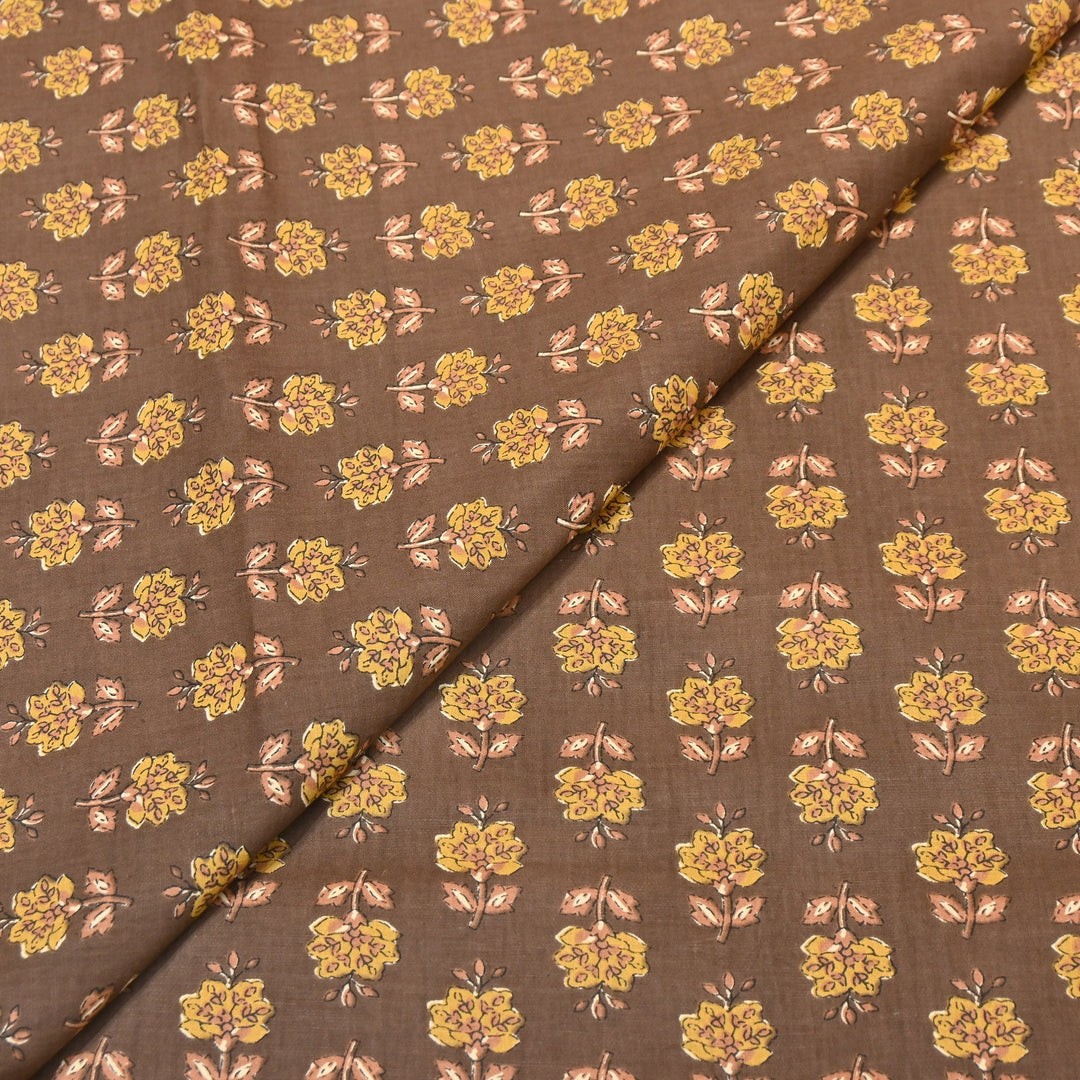 Premium Cotton Printed Fabric – Soft Breathable Designer Cotton Fabric - 000350-R30
