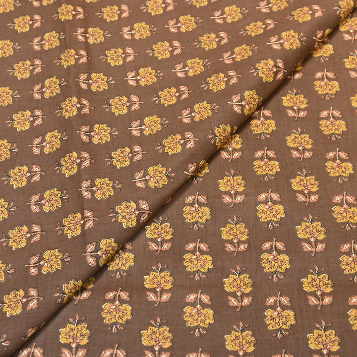 Premium Cotton Printed Fabric – Soft Breathable Designer Cotton Fabric - 000350-R30