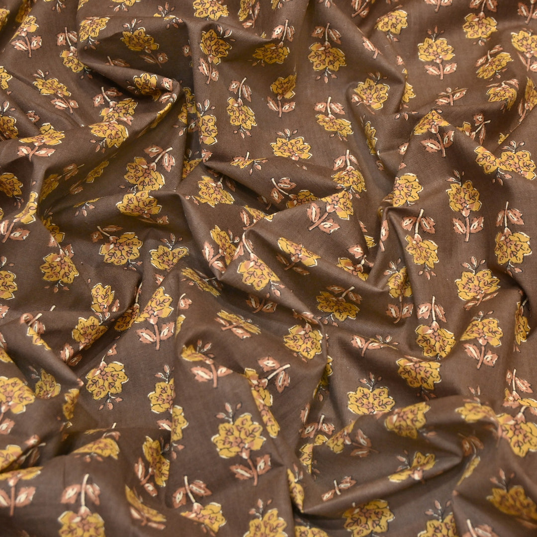 Premium Cotton Printed Fabric – Soft Breathable Designer Cotton Fabric - 000350-R30