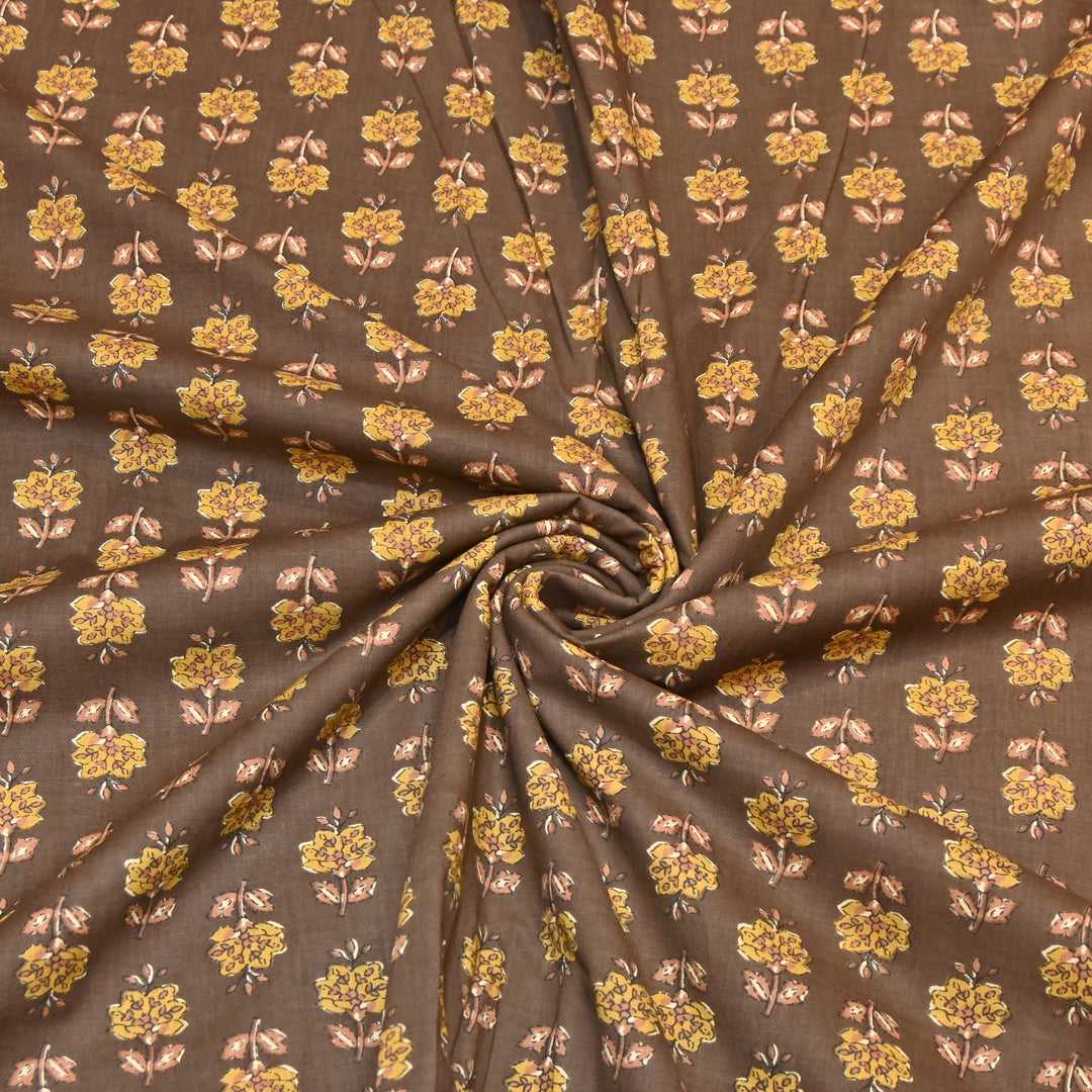 Premium Cotton Printed Fabric – Soft Breathable Designer Cotton Fabric - 000350-R30