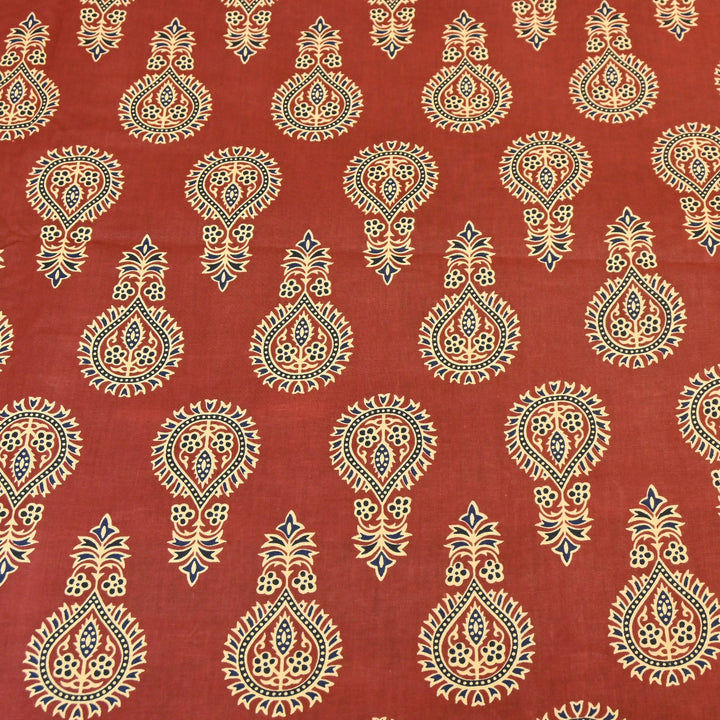 Premium Cotton Printed Fabric – Soft Breathable Designer Cotton Fabric - 000350-R27