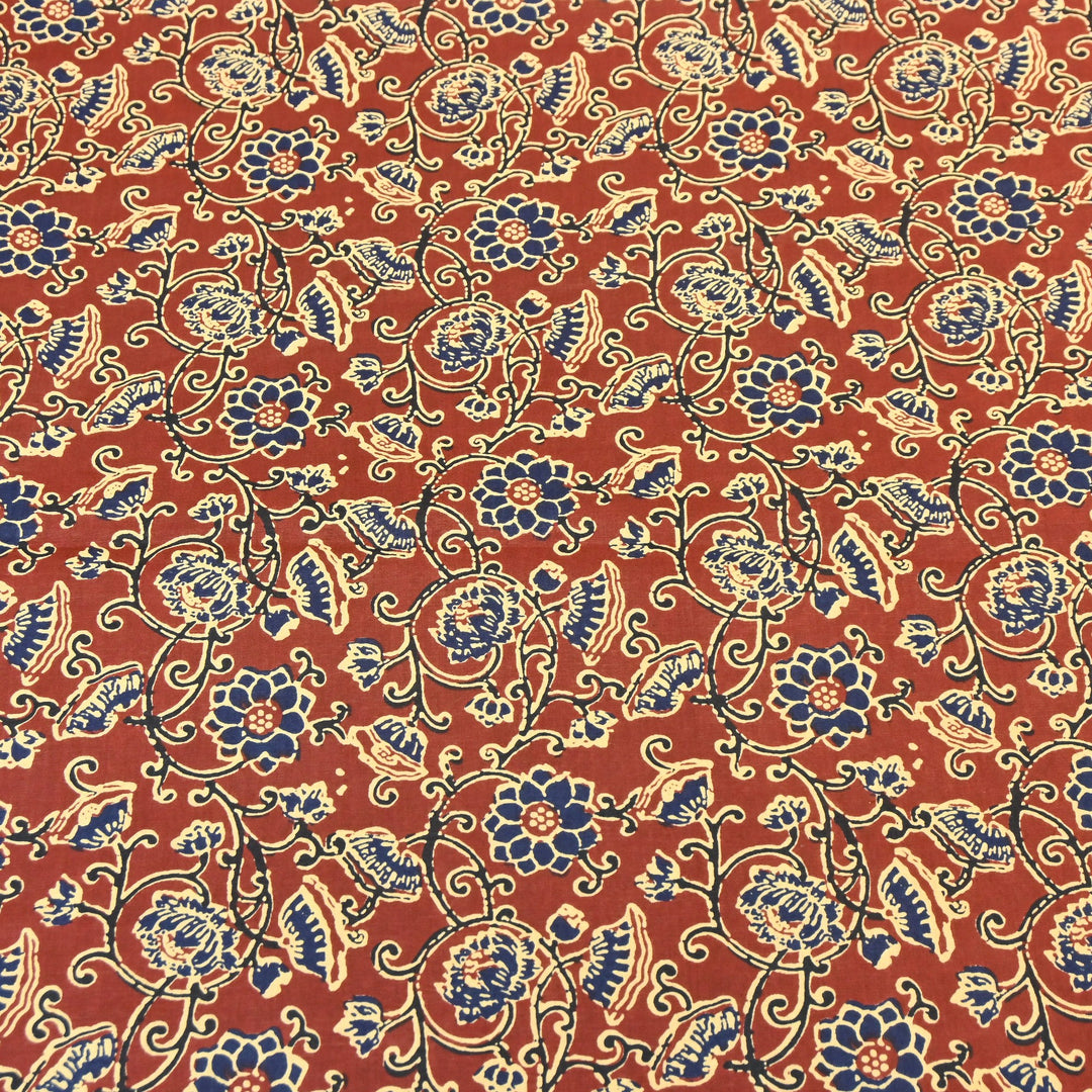 Premium Cotton Printed Fabric – Soft Breathable Designer Cotton Fabric - 000350-R28