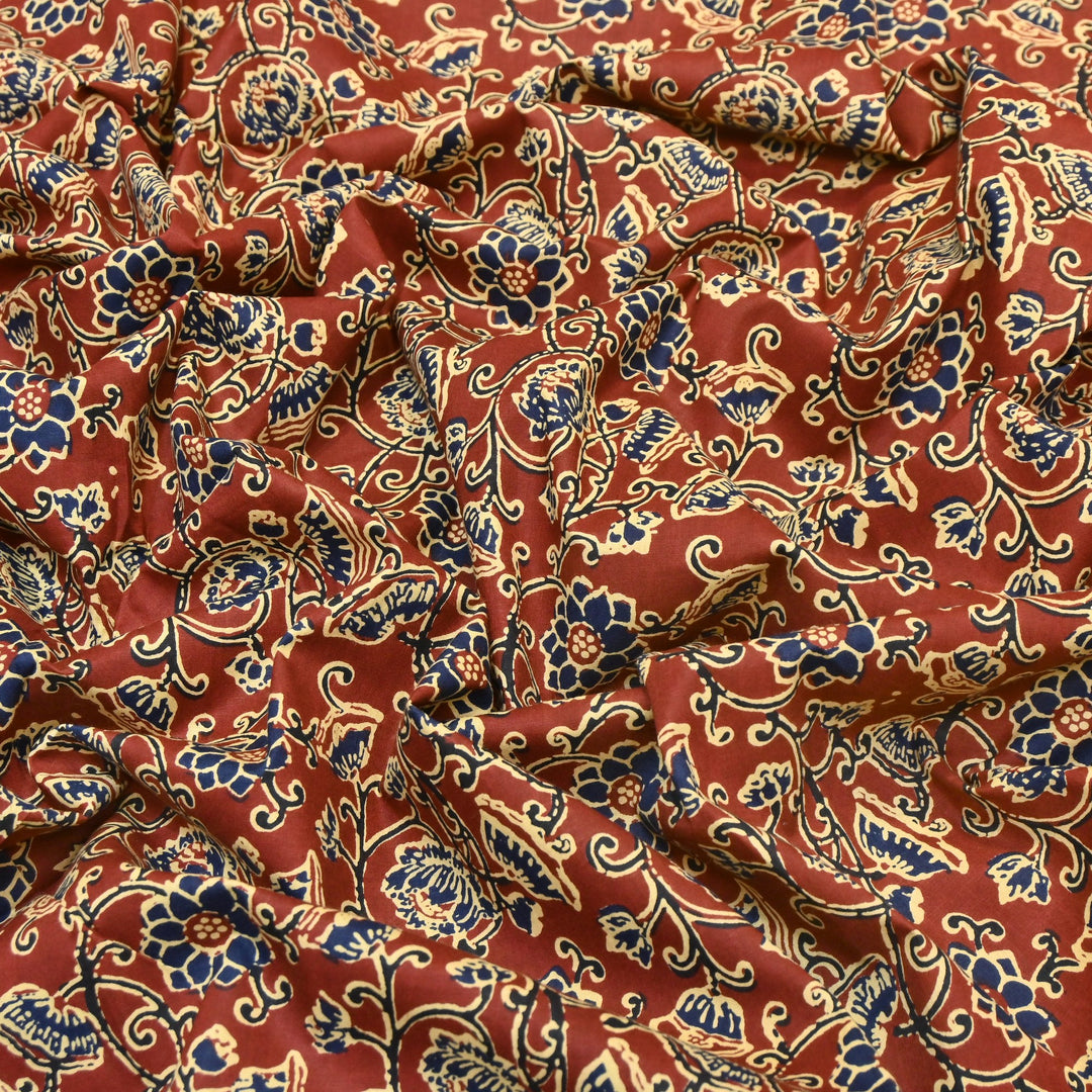 Premium Cotton Printed Fabric – Soft Breathable Designer Cotton Fabric - 000350-R28