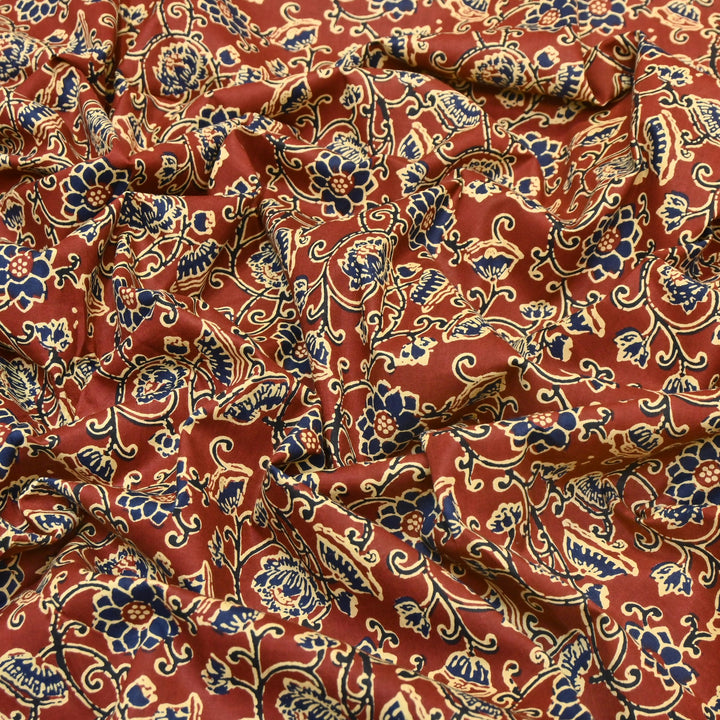 Premium Cotton Printed Fabric – Soft Breathable Designer Cotton Fabric - 000350-R28
