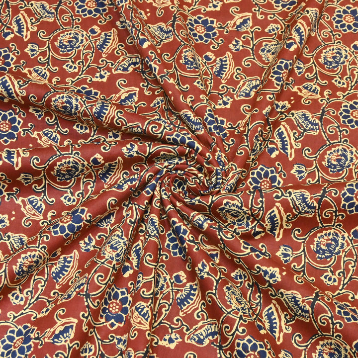 Premium Cotton Printed Fabric – Soft Breathable Designer Cotton Fabric - 000350-R28
