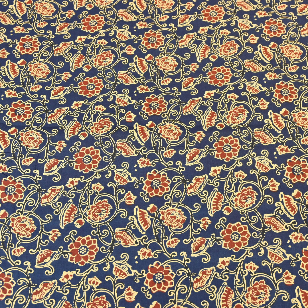 Premium Cotton Printed Fabric – Soft Breathable Designer Cotton Fabric - 000350-R26
