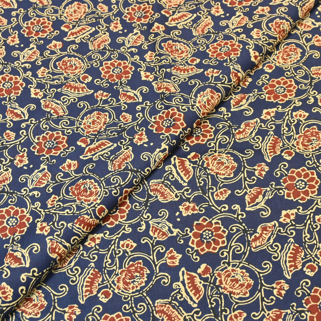Premium Cotton Printed Fabric – Soft Breathable Designer Cotton Fabric - 000350-R26