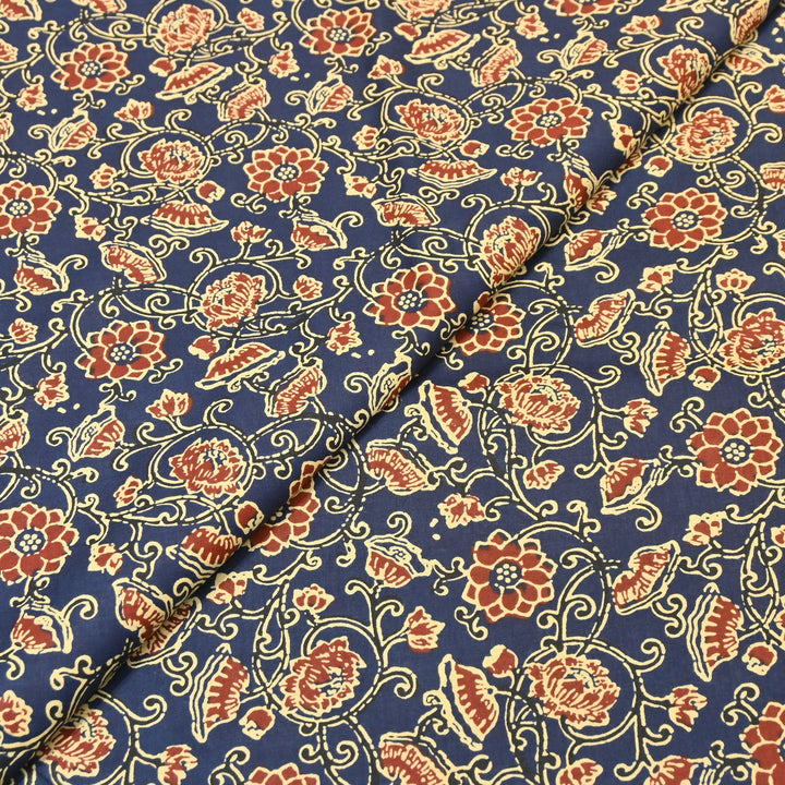 Premium Cotton Printed Fabric – Soft Breathable Designer Cotton Fabric - 000350-R26