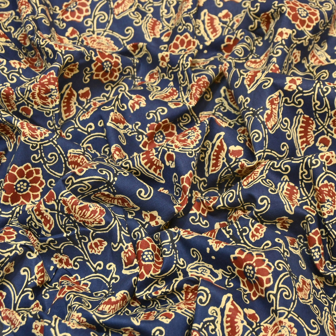 Premium Cotton Printed Fabric – Soft Breathable Designer Cotton Fabric - 000350-R26