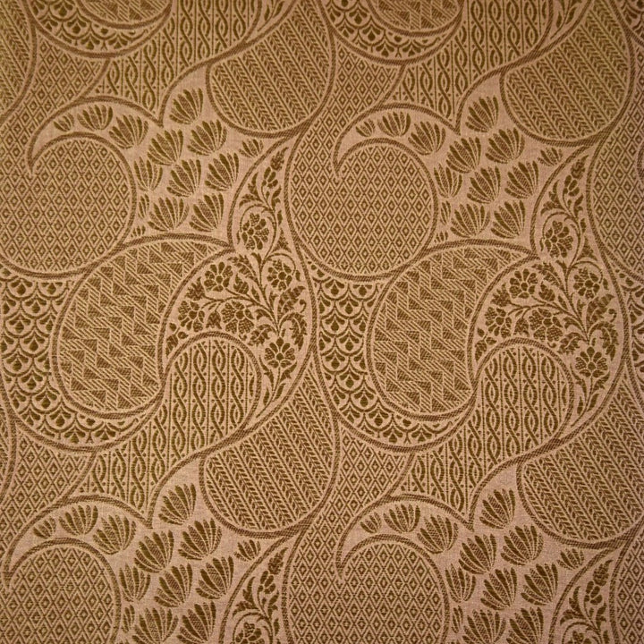 Silk Alfi Antique Zari Brocade Fabrics