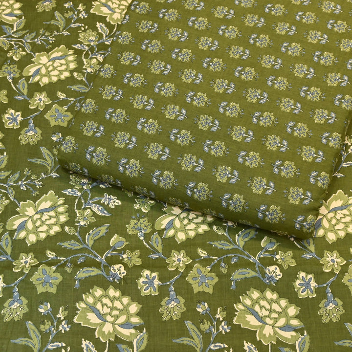 Premium Cotton Printed Fabric – Soft Breathable Designer Cotton Fabric - 000350-R23