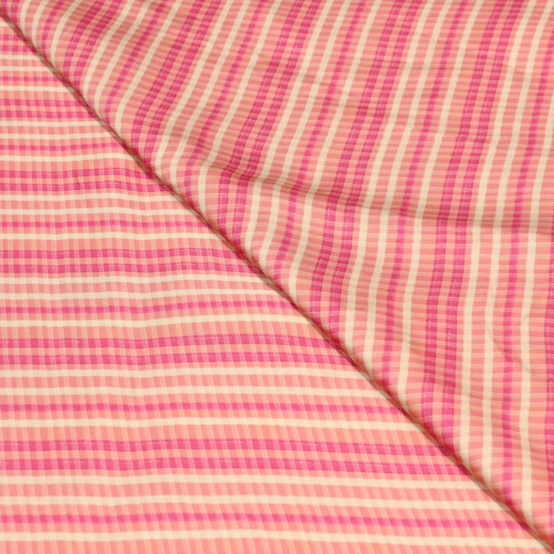Bemberg Satin Digital Print Fabric | Premium Designer Printed Satin Fabric | 001333-S2