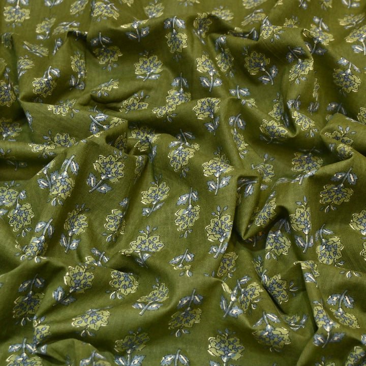 Premium Cotton Printed Fabric – Soft Breathable Designer Cotton Fabric - 000350-R24