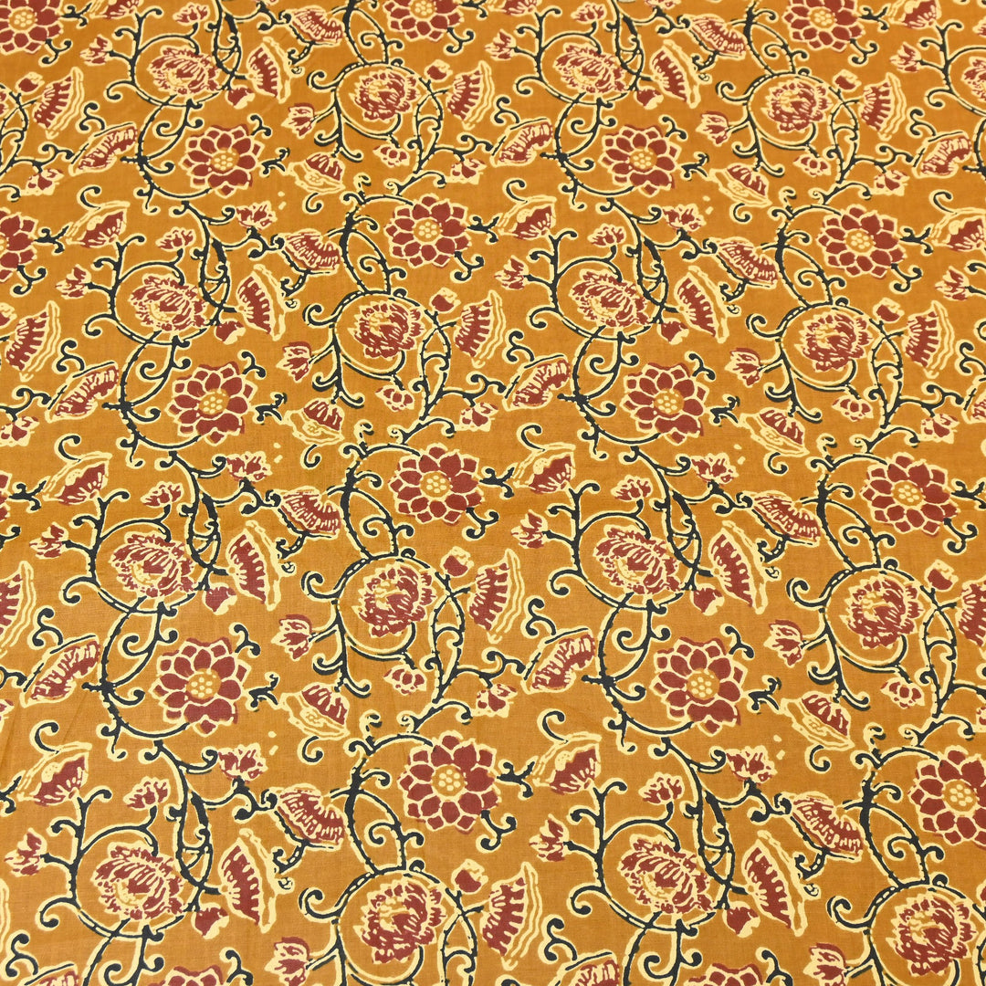 Premium Cotton Printed Fabric – Soft Breathable Designer Cotton Fabric - 000350-R20