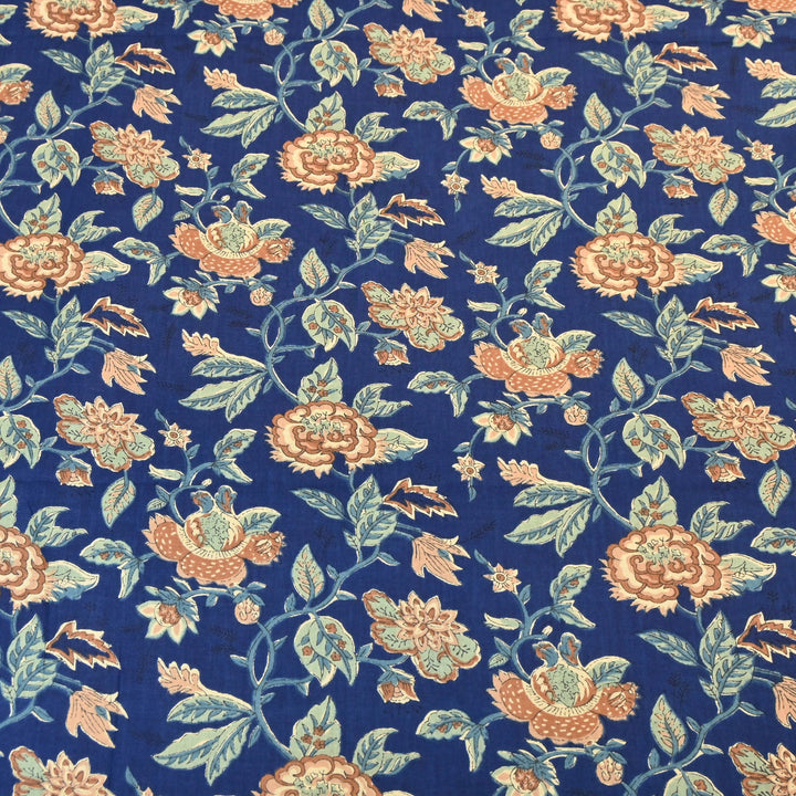 Premium Cotton Printed Fabric – Soft Breathable Designer Cotton Fabric - 000350-R21