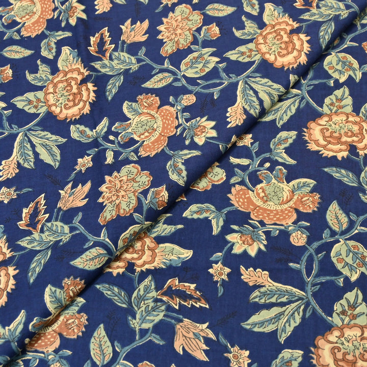 Premium Cotton Printed Fabric – Soft Breathable Designer Cotton Fabric - 000350-R21