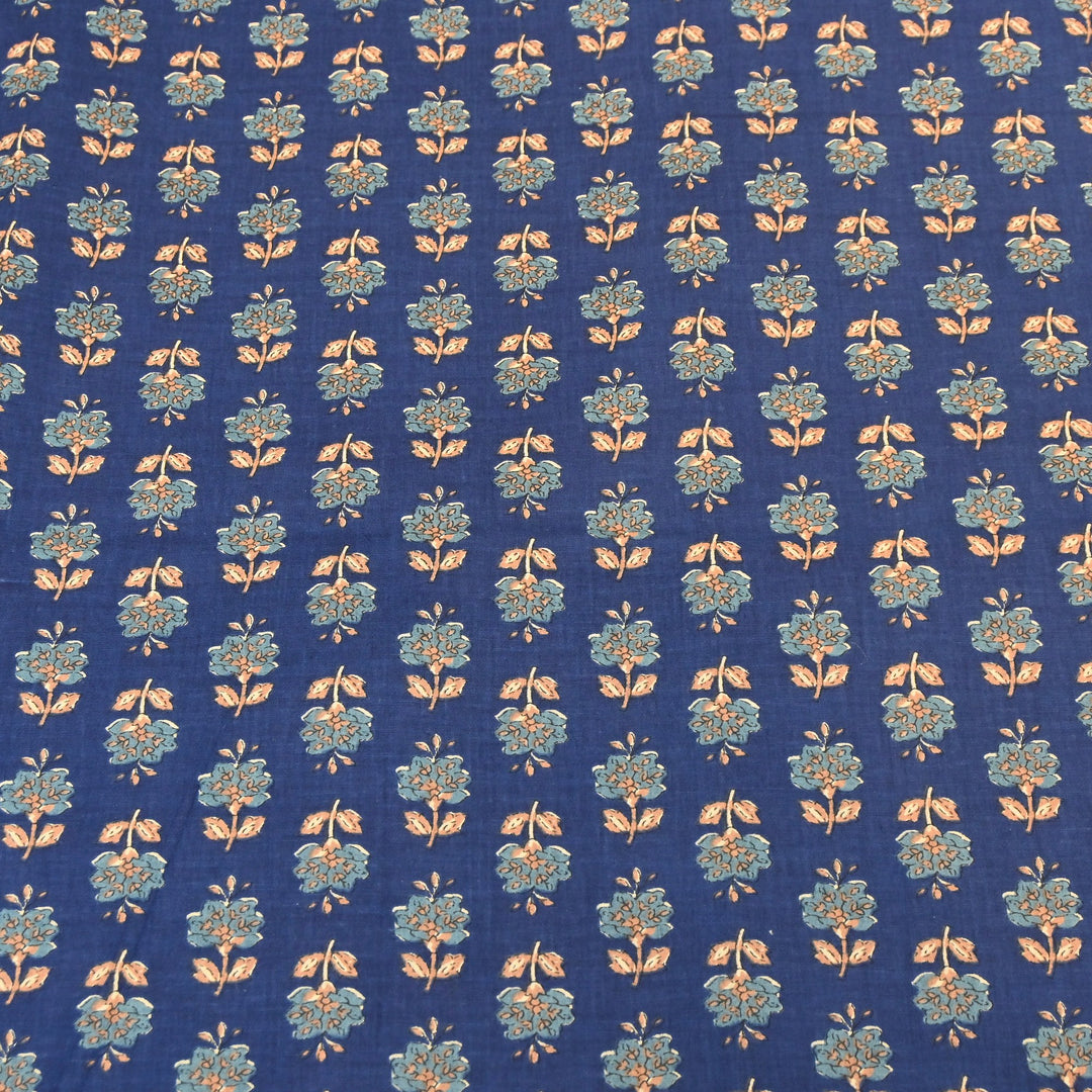 Premium Cotton Printed Fabric – Soft Breathable Designer Cotton Fabric - 000350-R22