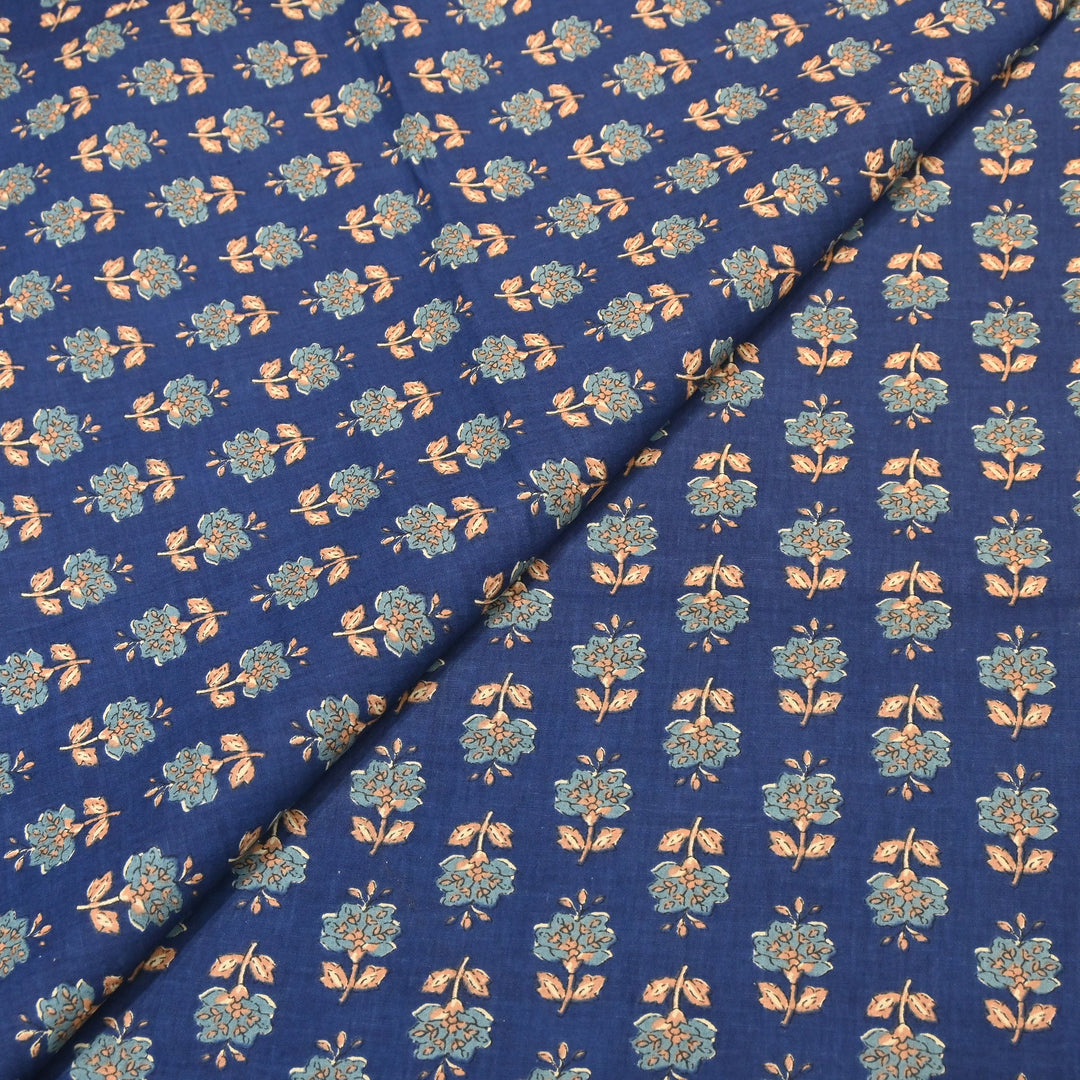 Premium Cotton Printed Fabric – Soft Breathable Designer Cotton Fabric - 000350-R22