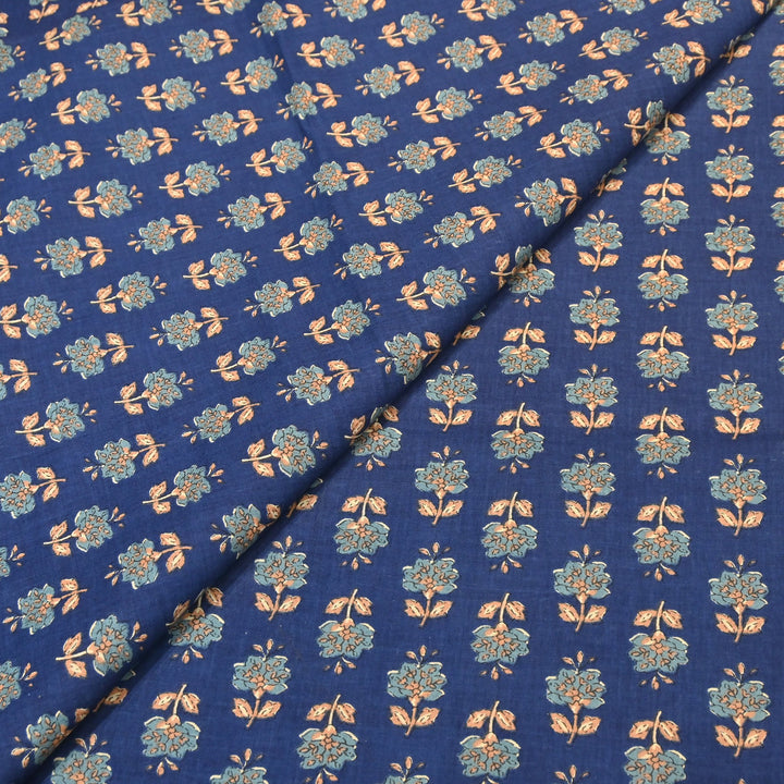 Premium Cotton Printed Fabric – Soft Breathable Designer Cotton Fabric - 000350-R22