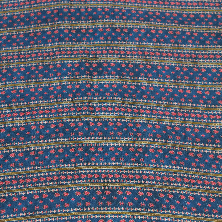 Bemberg Satin Digital Print Fabric | Premium Designer Printed Satin Fabric | 001333-S7