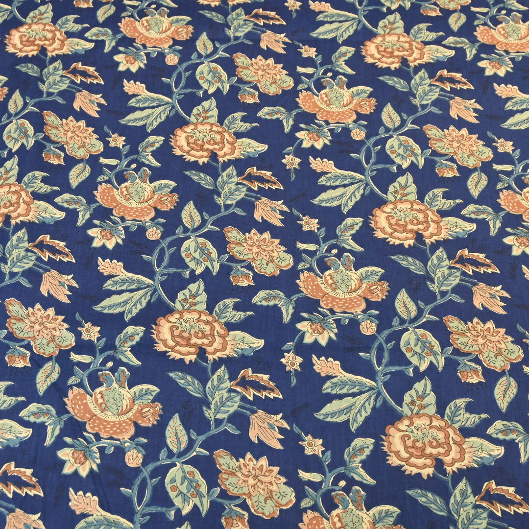 Premium Cotton Printed Fabric – Soft Breathable Designer Cotton Fabric - 000350-R17
