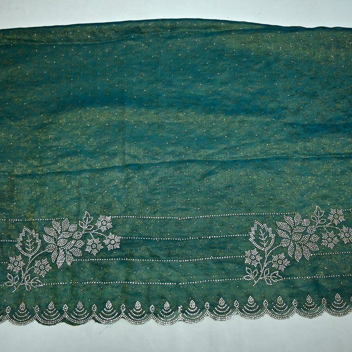 Tissue Self-Design Unstitched Suit Set