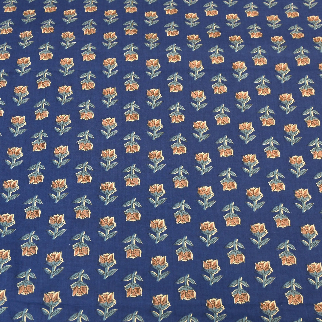 Premium Cotton Printed Fabric – Soft Breathable Designer Cotton Fabric - 000350-R18