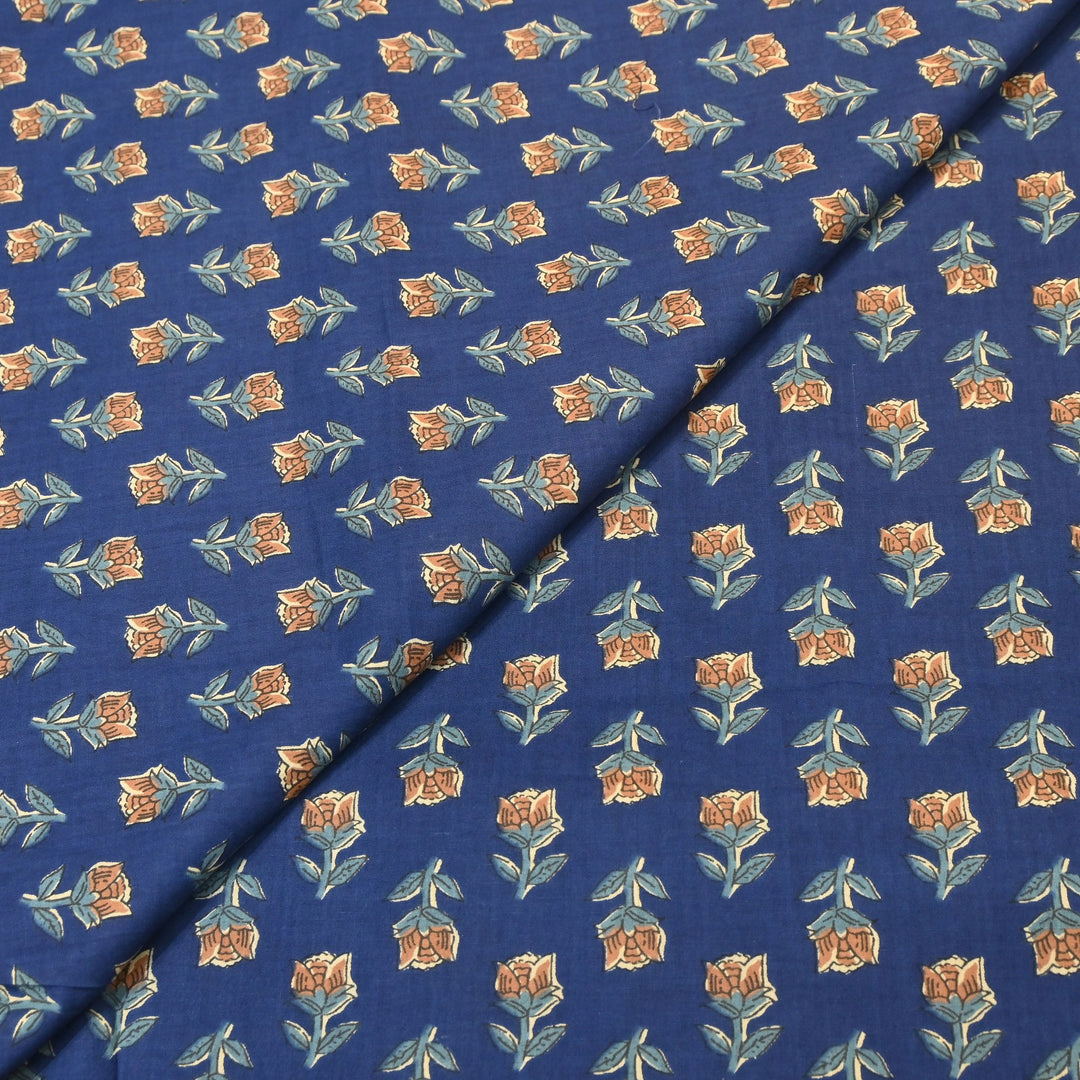 Premium Cotton Printed Fabric – Soft Breathable Designer Cotton Fabric - 000350-R18