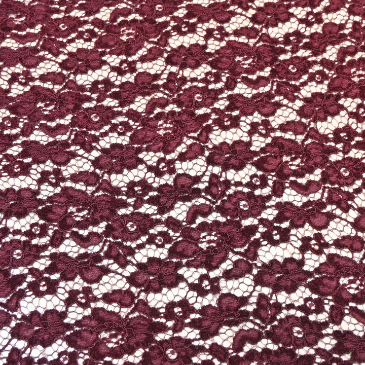 Velvet Card Lace Imported Fabric - AT10826A-01