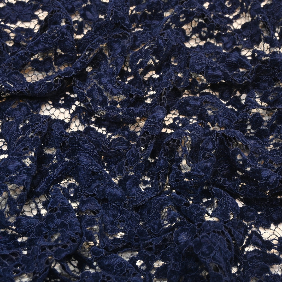 Velvet Card Lace Imported Fabric - AT10826A-03
