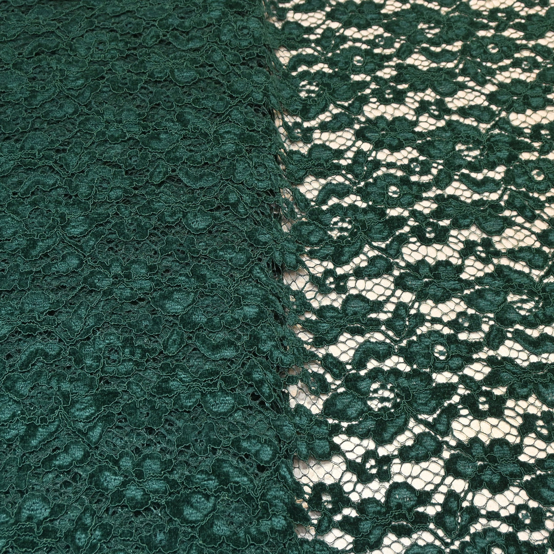 Velvet Card Lace Imported Fabric - AT10826A-04