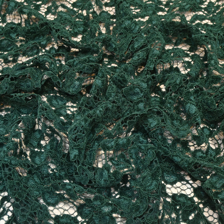 Velvet Card Lace Imported Fabric - AT10826A-04