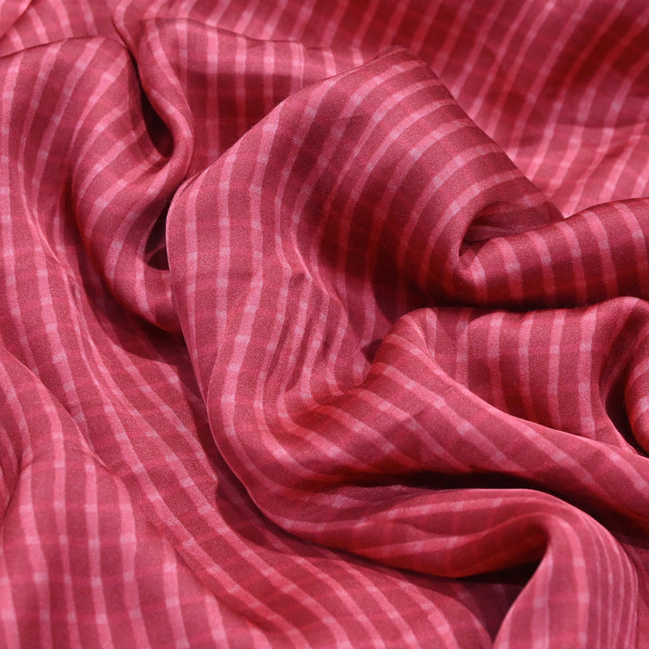 Bemberg Satin Digital Print Fabric | Premium Designer Printed Satin Fabric | 001333-S19