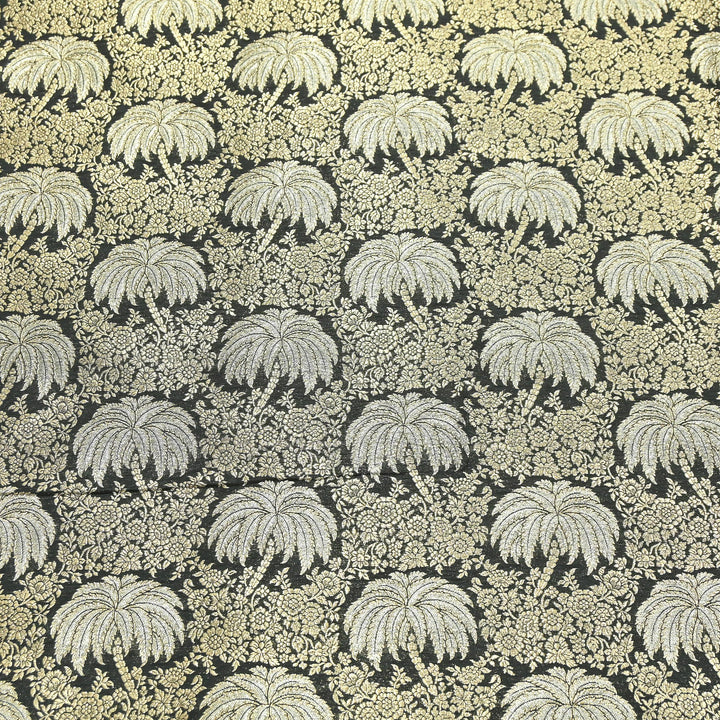 Silk Alfi Zari Brocade Fabric – Traditional Designer Brocade Fabric - AS1856-H