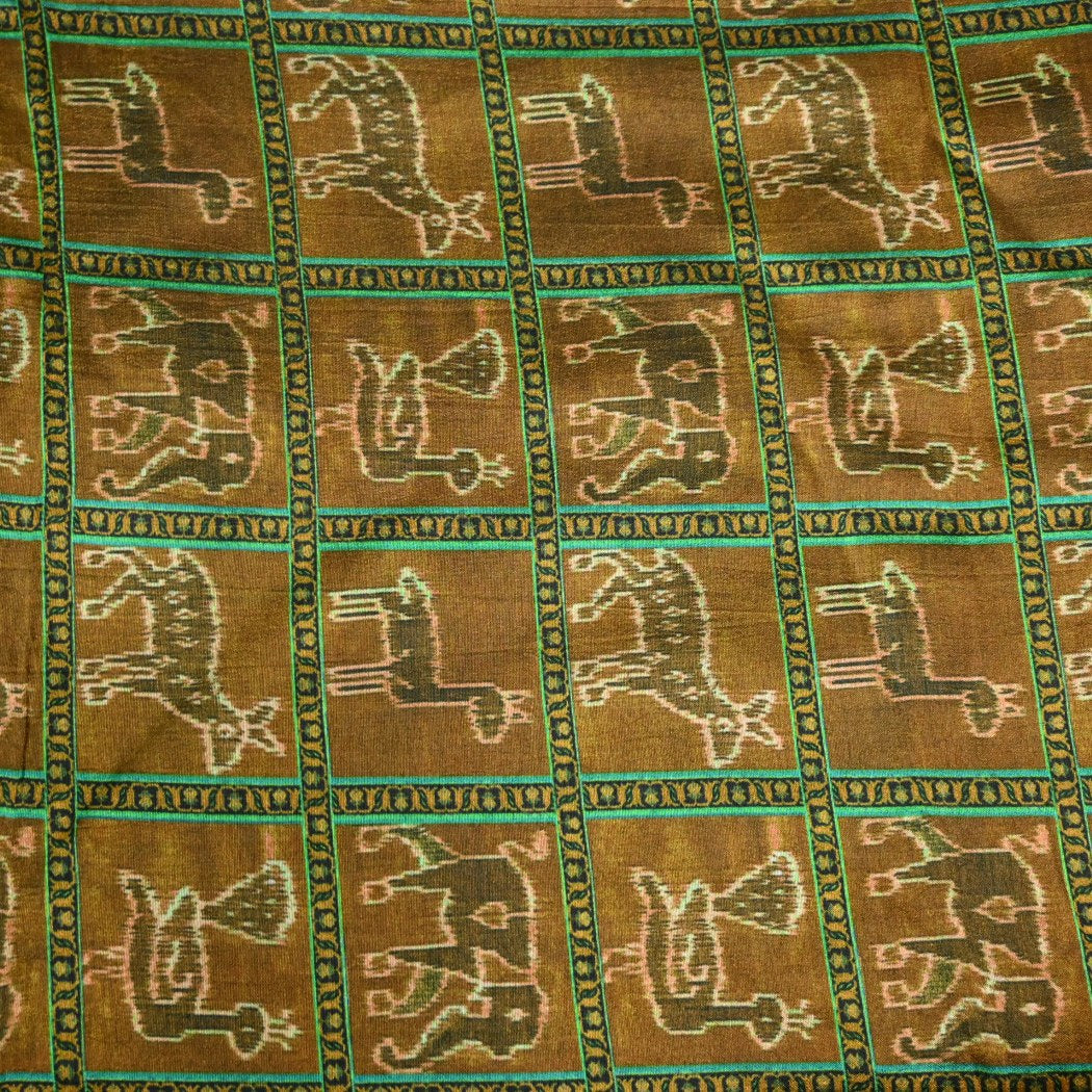Raw Silk Digital Print Fabrics