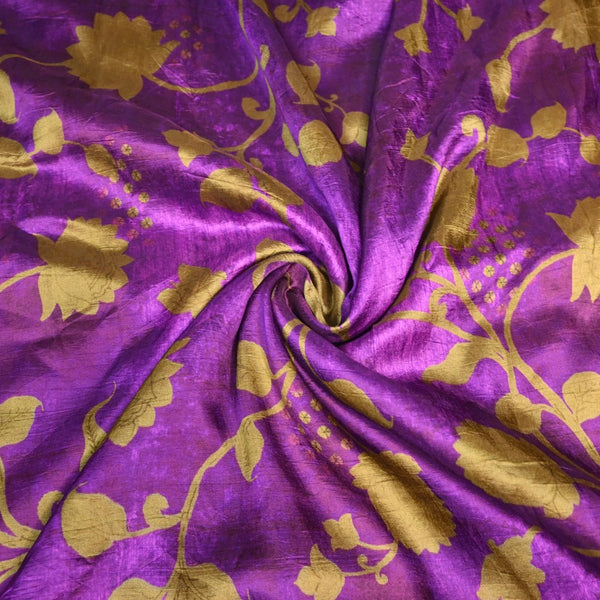 Raw Silk Digital Print Fabrics