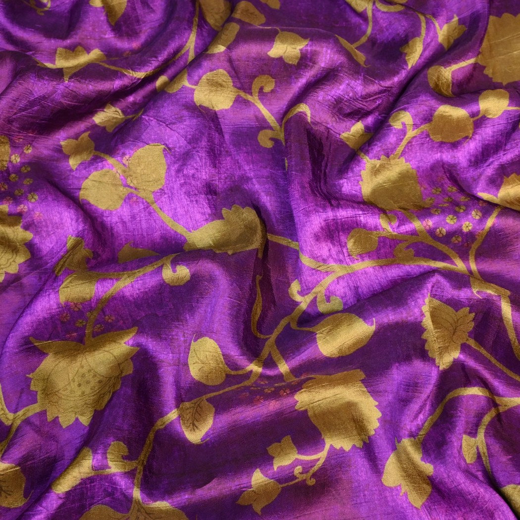 Raw Silk Digital Print Fabrics