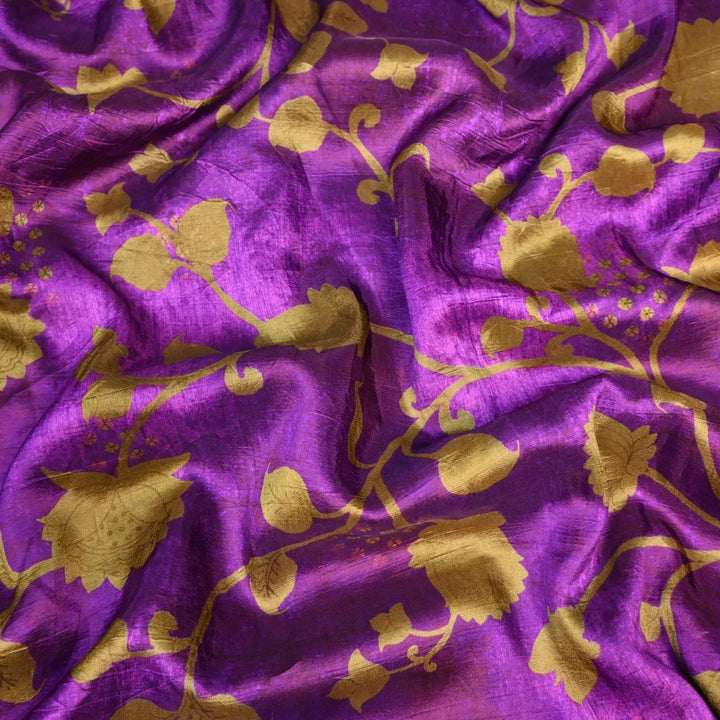 Raw Silk Digital Print Fabrics