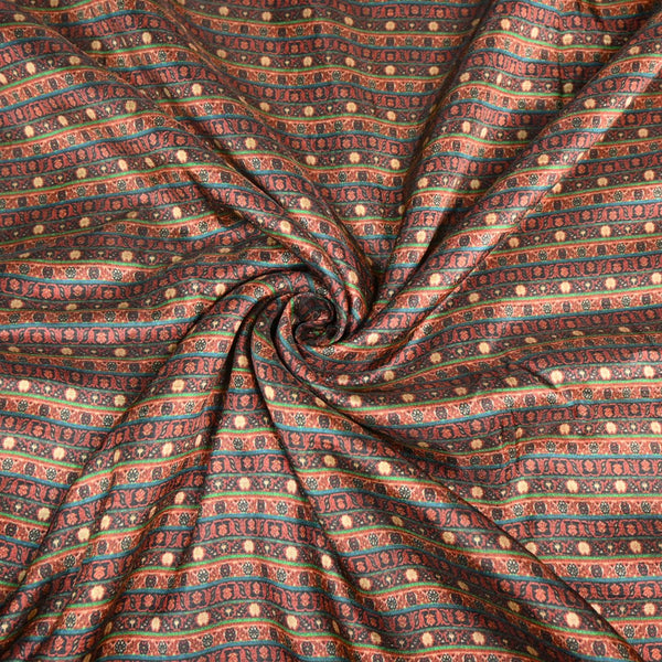 Raw Silk Digital Print Fabrics