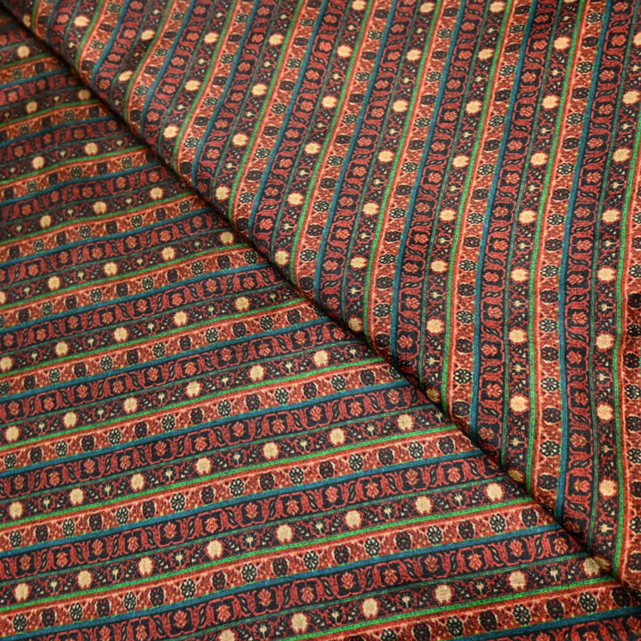 Raw Silk Digital Print Fabrics