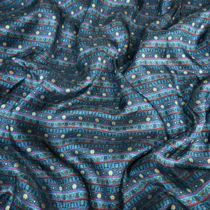 Raw Silk Digital Print Fabrics