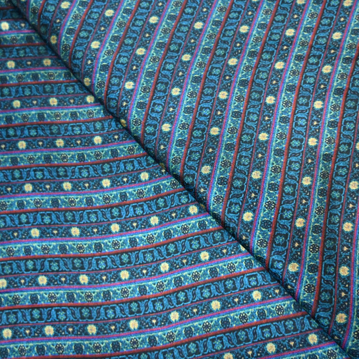 Raw Silk Digital Print Fabrics