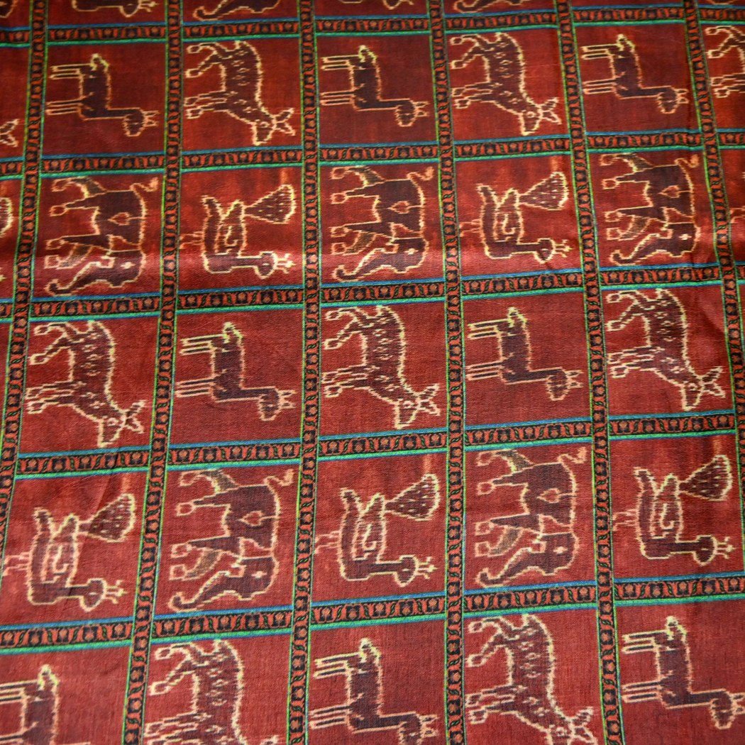 Raw Silk Digital Print Fabrics