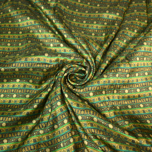 Raw Silk Digital Print Fabrics