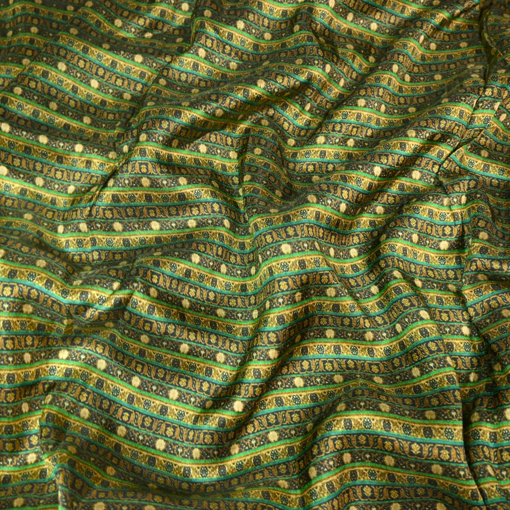 Raw Silk Digital Print Fabrics