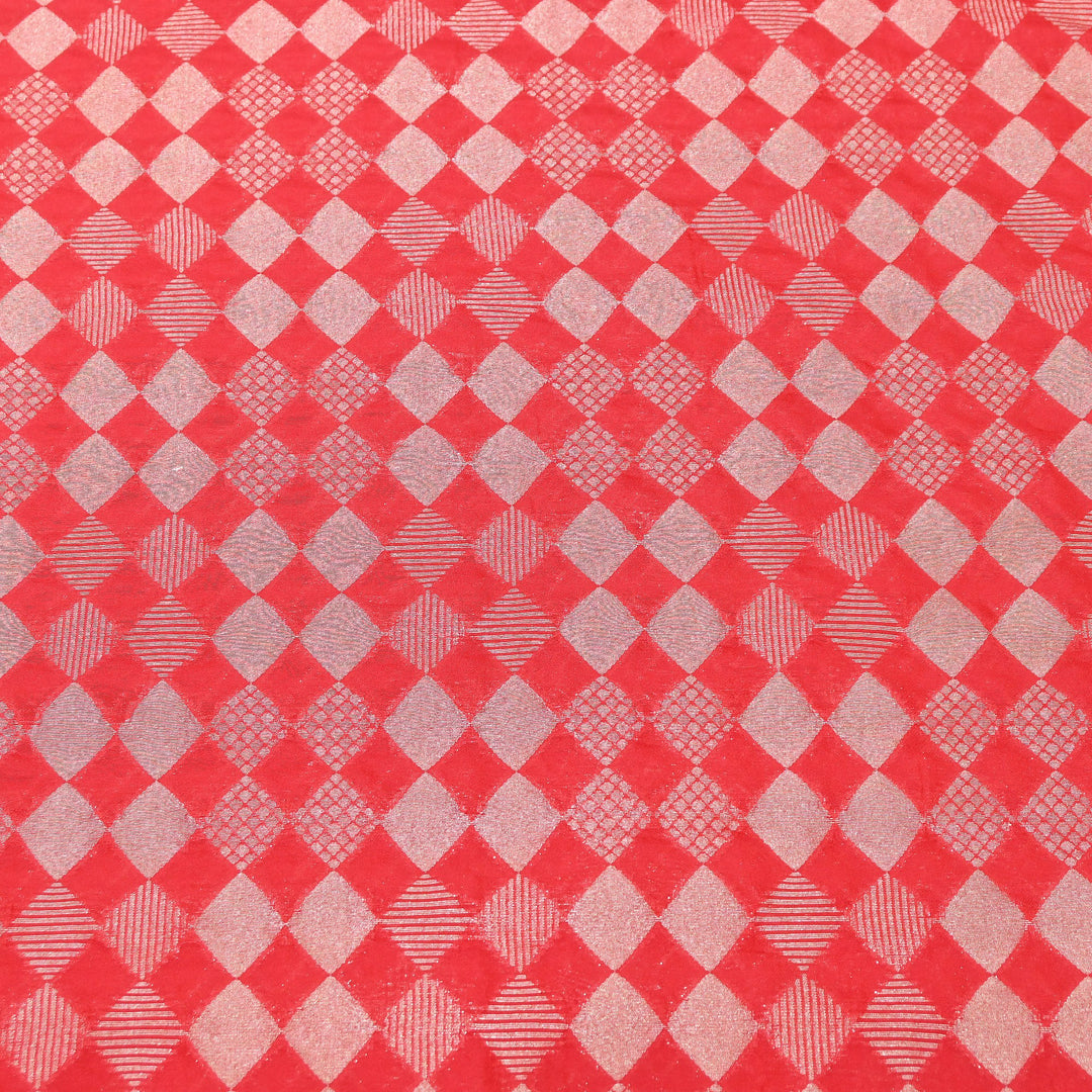 Antique Single Zari Brocade Fabric 44" – Premium Designer Fabric HAR01-3